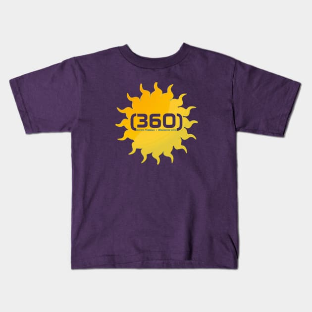 (360) Kids T-Shirt by TheDaintyTaurus